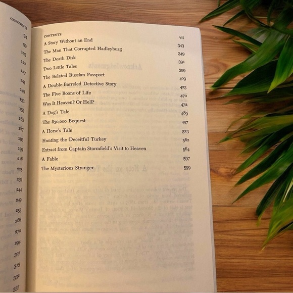 VINTAGE 1957 The Complete Short Stories of Mark Twain Hardcover Book - Picture 9 of 11